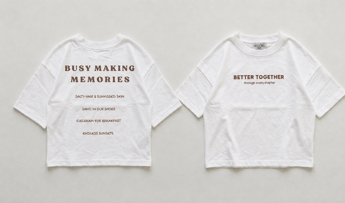 Kids Memories T-Shirt White