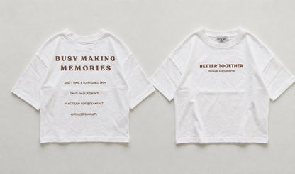Kids Memories T-Shirt White