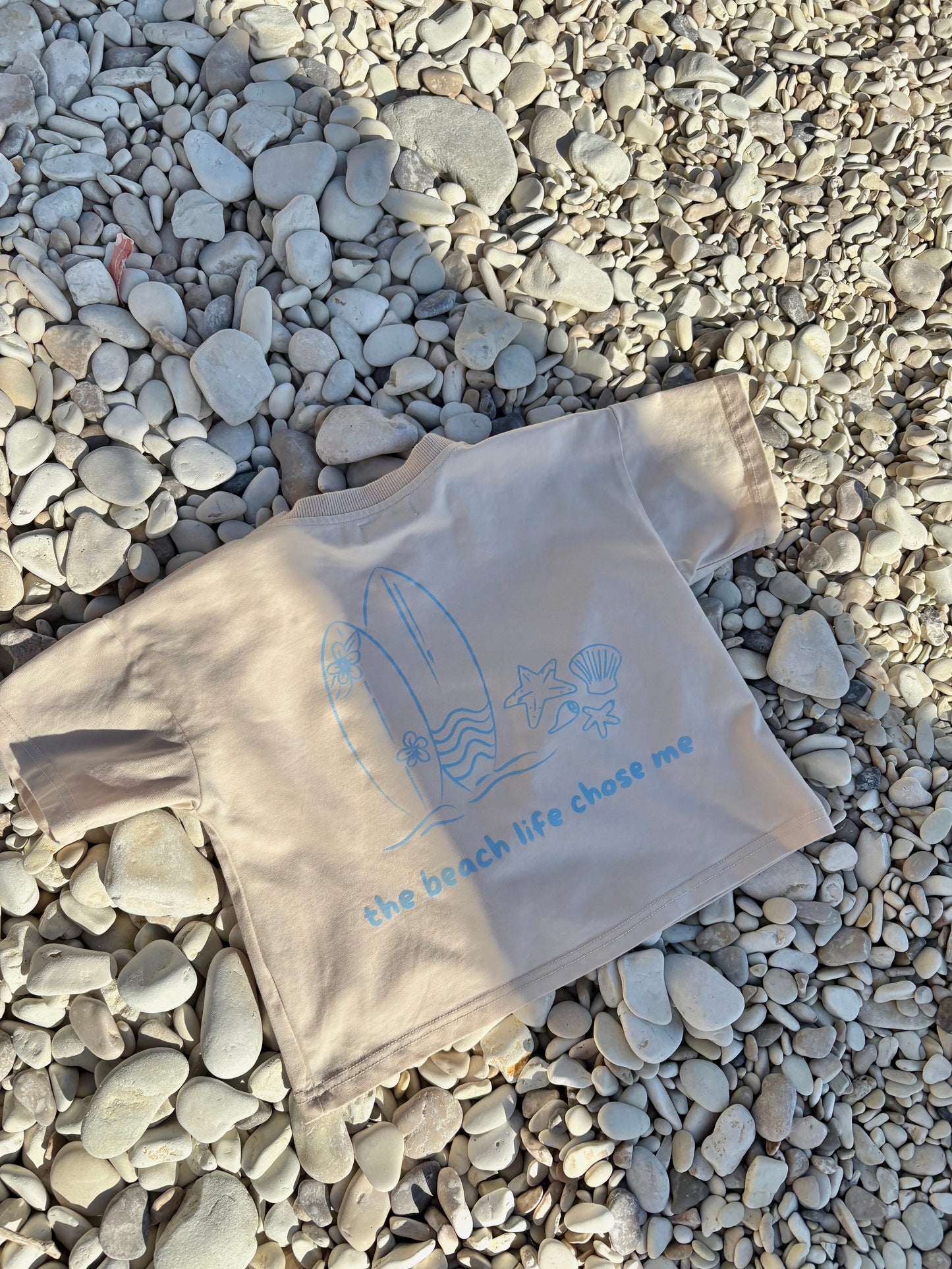 Oversized Beach Set – T-Shirt & Shorts im Matching Look